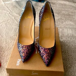 So Kate 120 glitter dragonfly  Louboutin Shoes